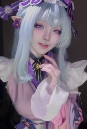 《原神》梦见月瑞希COS：小姐姐太可爱了，还原度直接拉满