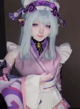 《原神》梦见月瑞希COS：小姐姐太可爱了，还原度直接拉满