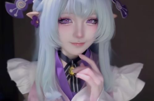 《原神》梦见月瑞希COS：小姐姐太可爱了，还原度直接拉满