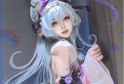 《原神》梦见月瑞希COS:清纯可爱,身材绝好,一起在梦中相见吧