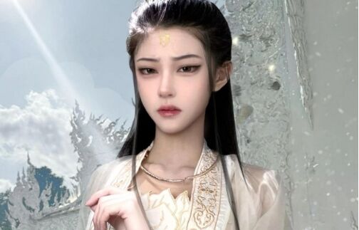 美女COS《哪吒2》鹤童：建模脸超还原，亮相那一刻以为本尊来了