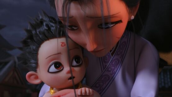 《哪吒2》殷夫人下线意难平,一个母亲用爱改写魔童命运,太催泪了