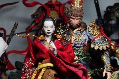《黑神话悟空》玩家自制可动大圣套装,质量甚至超越官方,太有才了