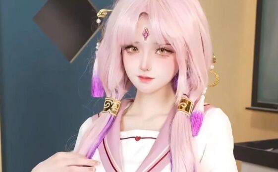 《崩铁》符玄COS:满脸嫌弃真拿人,软萌可爱要甜化,太惹人怜爱了