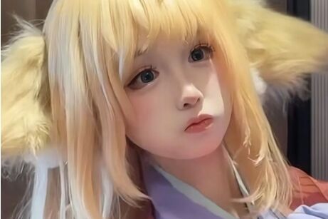 《狐妖小红娘》涂山苏苏COS:嘟嘟脸太可爱,一举一动简直神还原